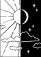 Sun and moon image
